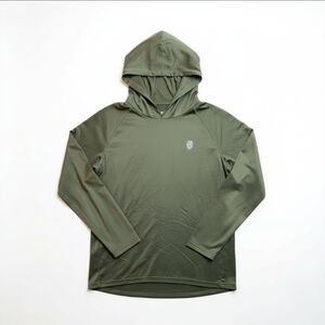 PIQIDIG Active Performance Hoodie | Olive Green Large